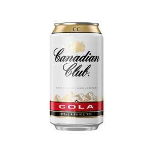 Canadian Club & Cola 375ml cans
