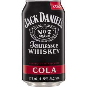 Jack Daniel's & Cola 375ml cans
