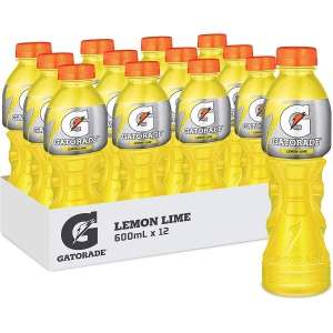 Gatorade Lemon Lime 600ml box of 12