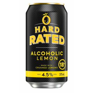 Hard Rated Lemon 375ml Can (Case of 24)