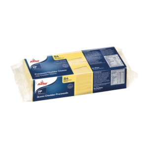 Anchor Hi Melt Cheese Slices Burger Cheddar - 72 Slices