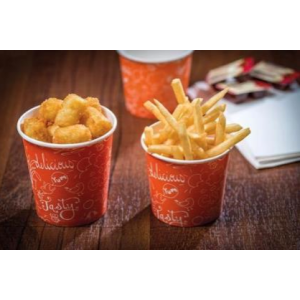 Chip Cup - Paper 355ml 12 oz (Box of 1000)