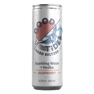 Good Tides Mixed Seltzer Raspberry 330ml