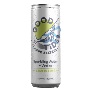 Good Tides Hard Seltzer Lemon & Lime 330ml