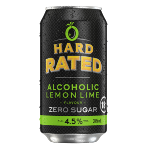 Hard Rated - Lemon Lime  Zero Sugar  375ml Can
